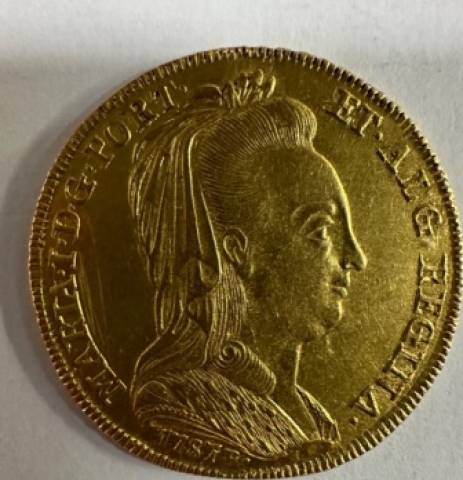 Catálogo Vieira Nº 475 6.400 Réis 1787R Véu de Viuva