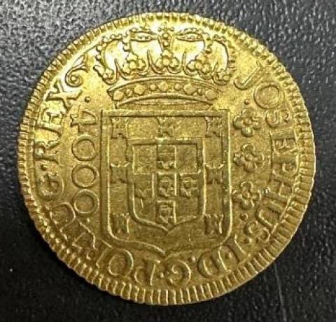 Catálogo Vieira Nº 399 4.000 Réis 1753