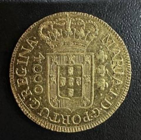 Catálogo Vieira Nº 522 4.000 Réis 1802B