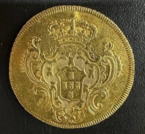 Catálogo Vieira Nº 433 6.400 Réis 1782R D.Maria I e D. Pedro III