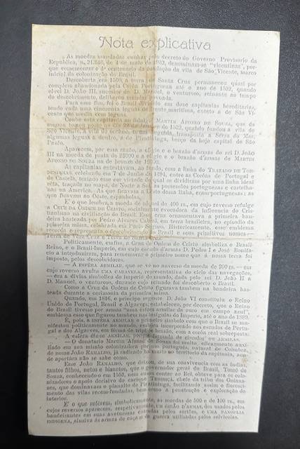 Estojo Original Vicentina Acompanha Nota explicativa