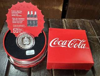 Moeda de Niue Comemorativa a Coca Cola