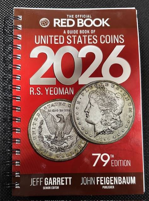 Catálogo Moedas Americanas Red Book 2026 79º Edição