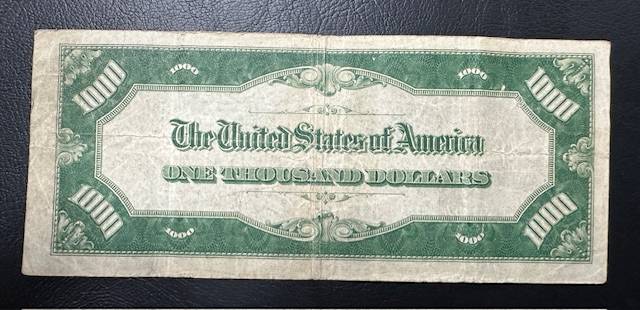 Catálogo Pick Nº 426 U$ 1.000 Dolares 1934