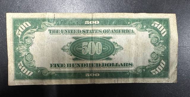 Catálogo Pick Nº 434 500 Dolares 1934