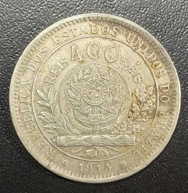 Catálogo Vieira Nº 057 400 Réis 1914 LEX - Pescoço Curto