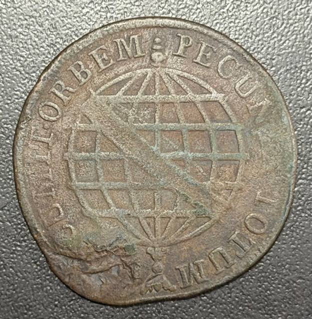 Catálogo Vieira Nº 748B XL Réis 1802 C/Carimbo M/X - Numismática