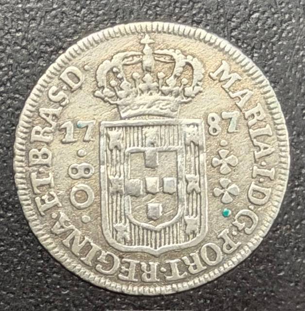 Catálogo Vieira Nº 264 80 Réis 1787