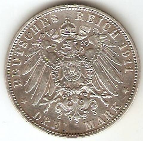 Alemanha Hamburg - Catálogo World Coins - KR. Nº  620