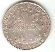 Bolivia - Catálogo World Coins - KR. Nº 125