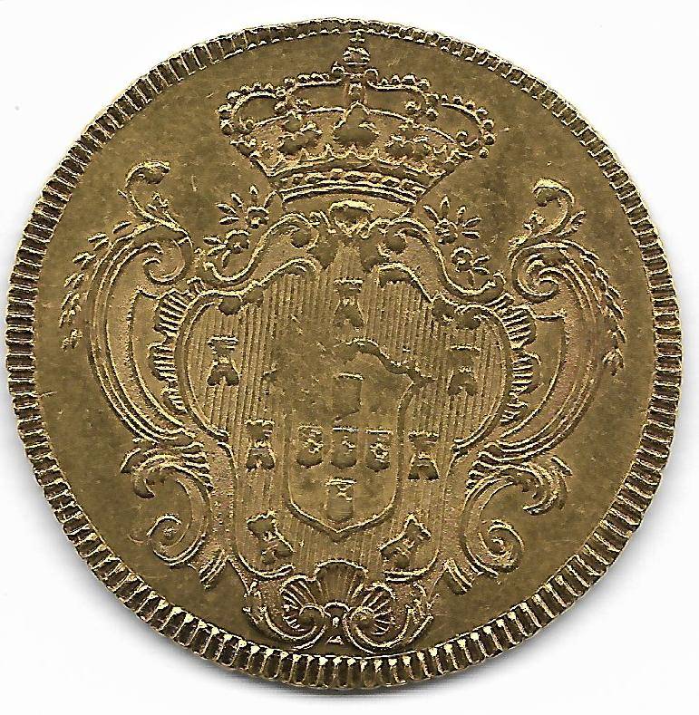 Catálogo Vieira Nº 446 - 6.400 Réis - 1785B (Ouro)