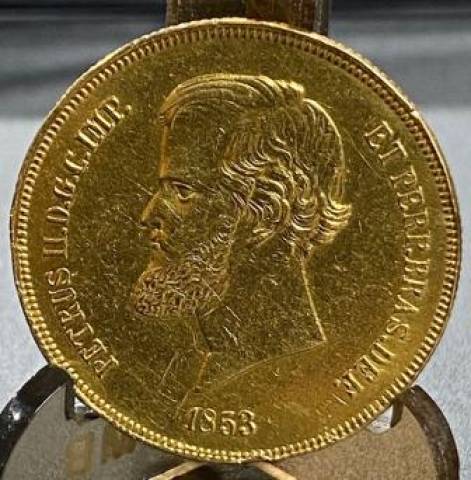 Catálogo Vieira Nº 620 - 20.000 Réis 1853 (D.Pedro II) 