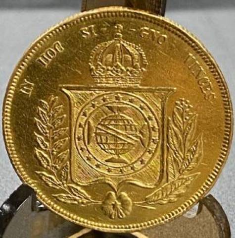 Catálogo Vieira Nº 620 - 20.000 Réis 1853 (D.Pedro II) 