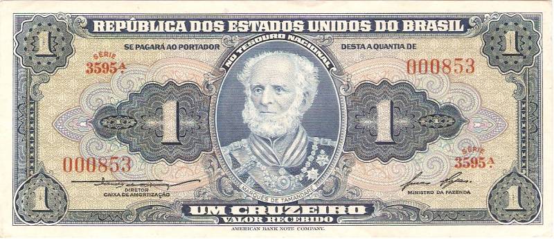 Catálogo Vieira Nº 013 - 1 Cruzeiro (1º Estampa) (Marquês de Tamandaré) -  Numismática Vieira