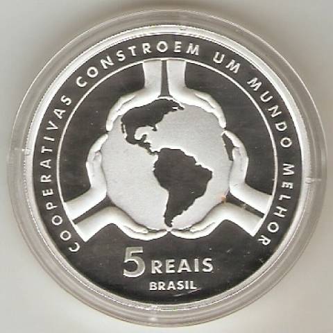 Catálogo Vieira Nº 616 - 5 reais (Comemorativa do ano Internacional das Cooperativas)