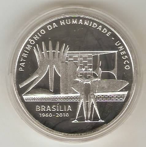 Catálogo Vieira Nº 612 - 5 Reais (Brasília - Patrimônio  da Humanidade - Unesco)