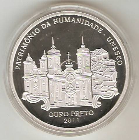 Catálogo Vieira Nº 614 - 5 Reais (Ouro Preto - Patrimônio da Humanidade - Unesco)
