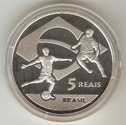 Catálogo Vieira Nº 613 - 5 Reais (Copa do Mundo da África do Sul)