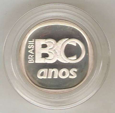 Catálogo Vieira Nº 599 - 3 Reais (30 Anos do Banco Central)