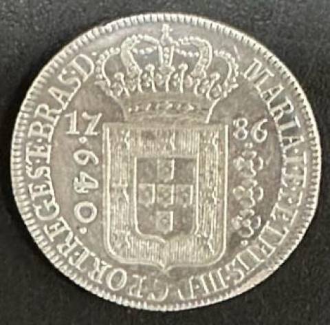 Catálogo Vieira Nº 228 - 640 Réis 1786