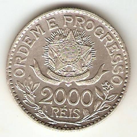 Catálogo Vieira Nº 574 - 2000 Réis (Estrela Solta - 1913)