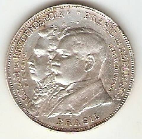 Catálogo Vieira Nº 577 - 2000 Réis (Comemorativa ao 1º Cent. da Independência do Brasil)