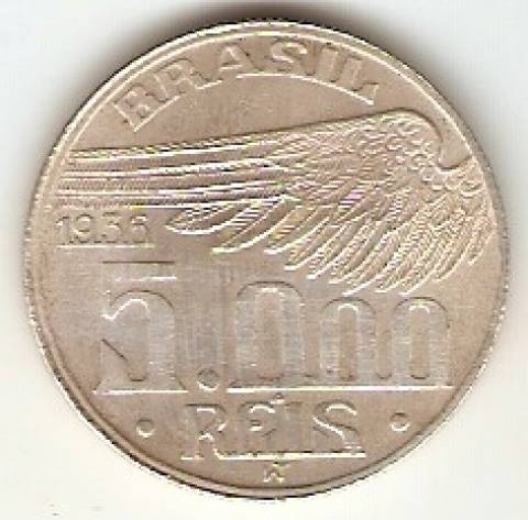 Catálogo Vieira Nº 589 - 5000 Réis (Santos Dumond)