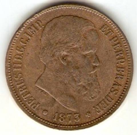 Catálogo Vieira Nº 1 - 40 Réis (Bronze)