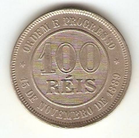 Catálogo Vieira Nº 45 - 100 Réis (República) (Níquel)