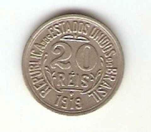 Catálogo Vieira Nº 59 - 20 Réis (Níquel)