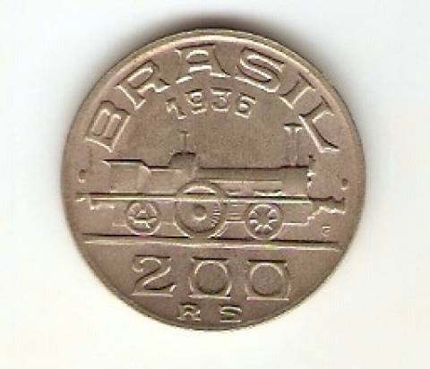 Catálogo Vieira Nº 132 - 200 Réis (Barão de Mauá) (Níquel)