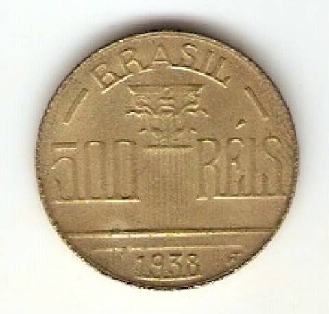 Catálogo Vieira Nº 26 - 500 Réis ((Brasileiros Ilustres) (Regente Feijó)