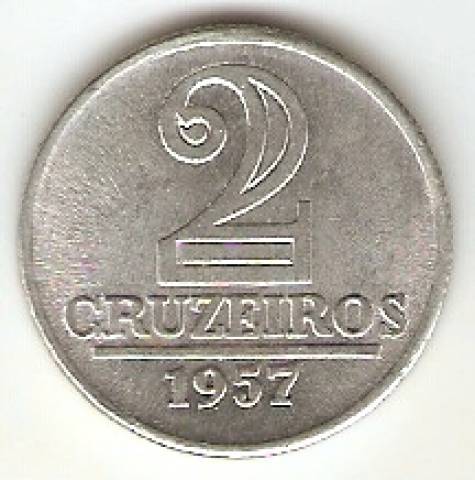 Catálogo Vieira Nº 82 - 2 Cruzeiros (Armas da República)