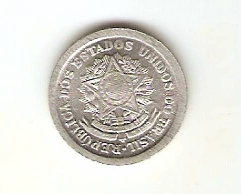 Catálogo Vieira Nº 97 - 20 Centavos (Armas da República)