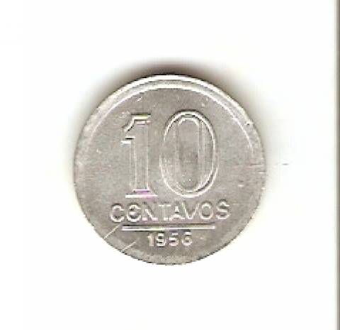 Catálogo Vieira Nº 103 - 10 Centavos (Armas da República)