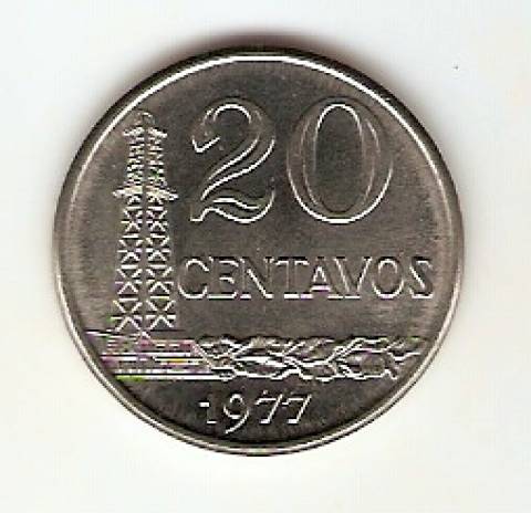 Catálogo Vieira Nº 128 - 20 Centavos (Efígie da República) (Aço)