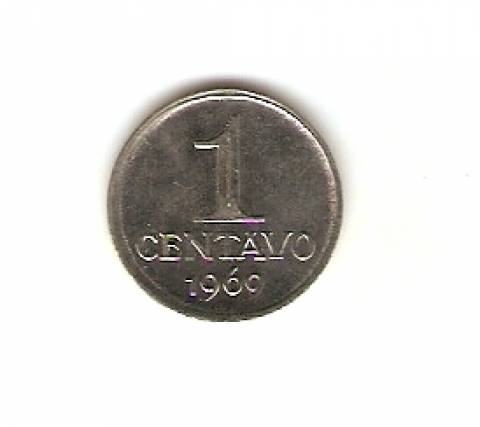 Catálogo Vieira Nº 146 - 1 Centavo (Efígie da República) (Aço)
