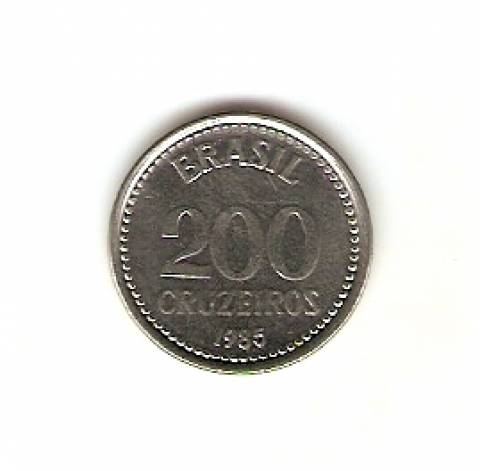 Catálogo Vieira Nº 163 - 200 Cruzeiro (Armas da República) (Aço)