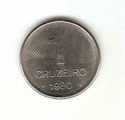 Catálogo Vieira Nº 195 - 1 Cruzeiro (Cana de Açucar) (Aço)