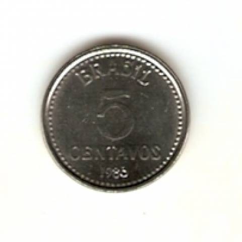 Catálogo Vieira Nº 4 - 5 Centavos (Reforma Monetária) (Aço)