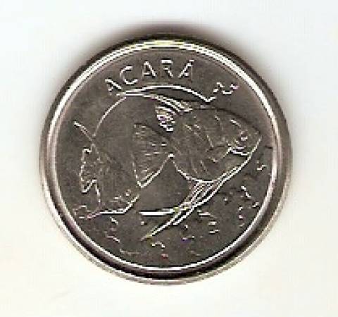 Catálogo Vieira Nº 16 - 1000 Cruzeiros (Peixe Acará)(Reforma Monetária) (Aço)