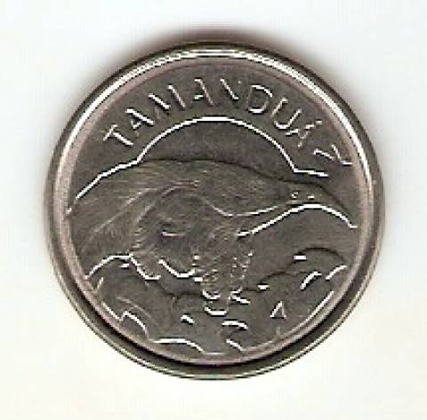Catálogo Vieira Nº 3 - 10 Cruzeiros Reais (Tamanduá) (Reforma Monetária) (Aço)