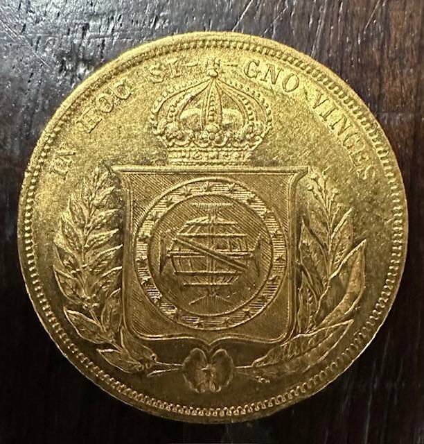Catálogo Vieira Nº 651 - 10.000 Réis 1875 