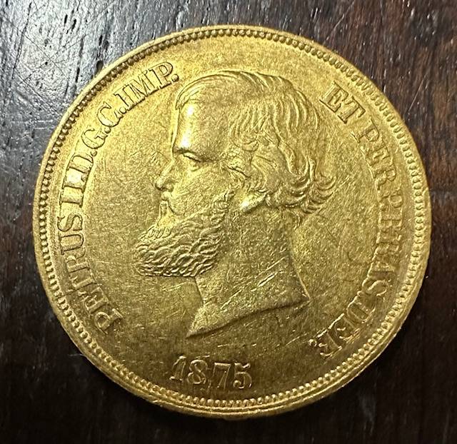 Catálogo Vieira Nº 651 - 10.000 Réis 1875 