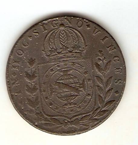 Catálogo Vieira Nº 575 - 40 Réis 1824R