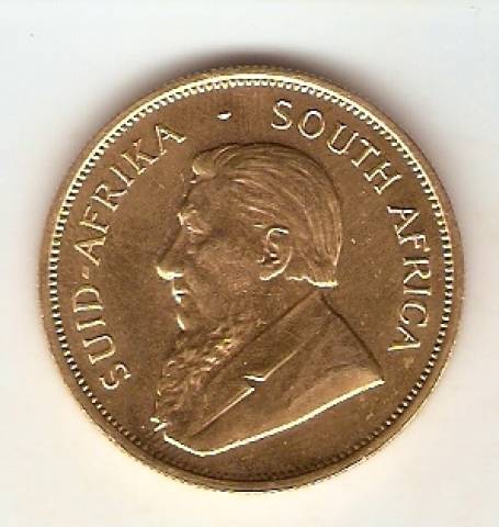 Moeda de Ouro Krugerrand - Àfrica do Sul