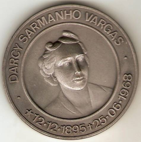 Medalha Comemorativa ao 73º Anos de Darcy Sarmanho Vargas.