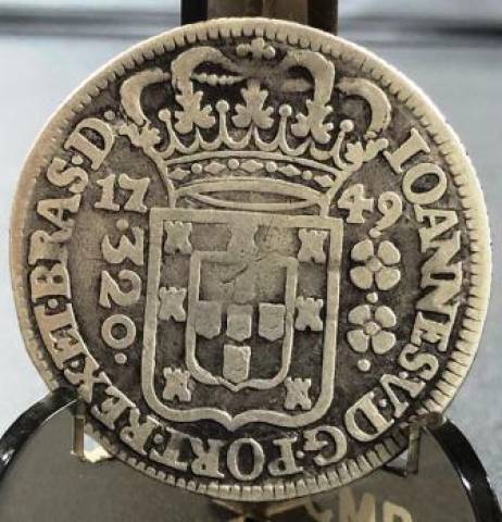 Catálogo Vieira Nº 059 - 320 Réis 1749