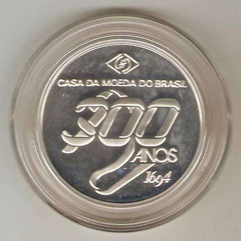 Catálogo Vieira Nº 597 - 2 Reais (300 Anos Casa da Moeda do Brasil)