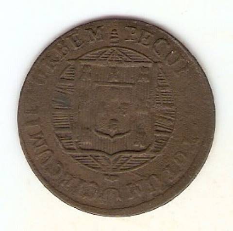 Catálogo Vieira Nº 502 XX Réis 1821B